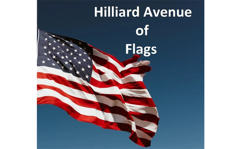 Hilliard Avenue of Flags 