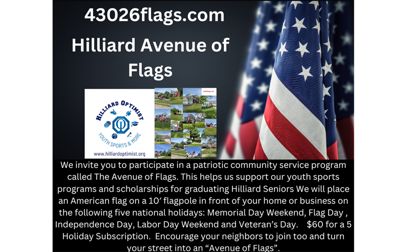 Hilliard Avenue of Flags 